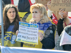 Румъния - Букурещ - образование - протест