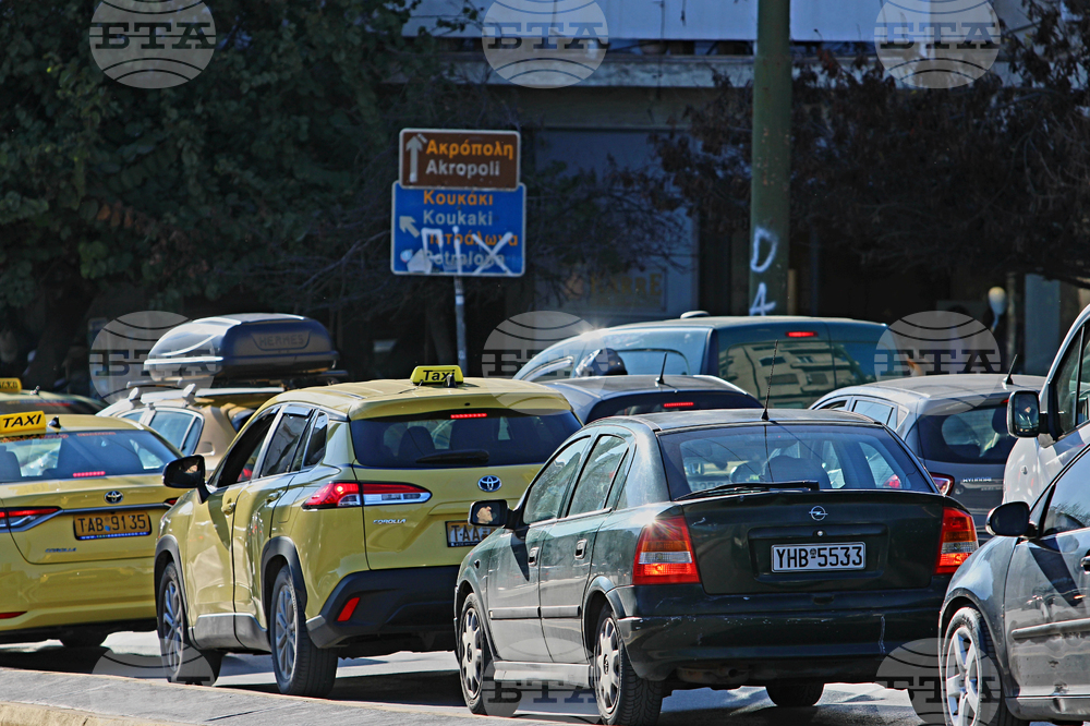 Гърция - Атина - трафик - задръствания