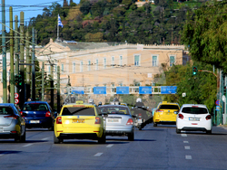 Гърция - Атина - трафик - задръствания