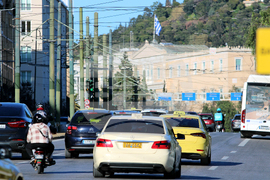 Гърция - Атина - трафик - задръствания