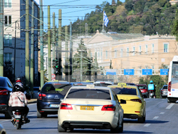 Гърция - Атина - трафик - задръствания