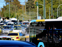 Гърция - Атина - трафик - задръствания