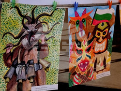 Ямбол - фестивал „Кукерландия“ - конкурс рисунки