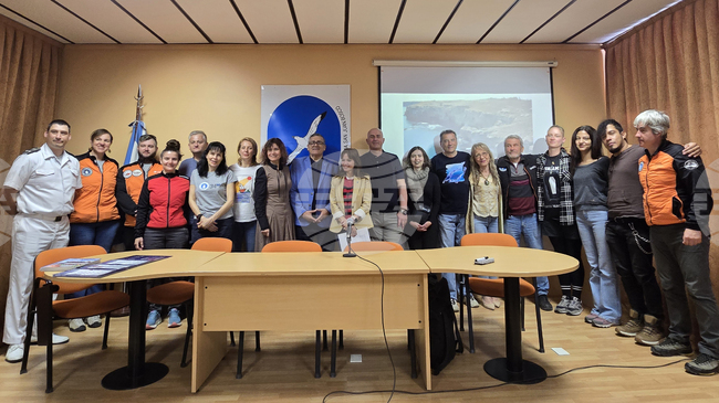 Представяне на научните проекти на българските антарктици се състоя днес в Университета на Патагония в Комодоро Ривадавия