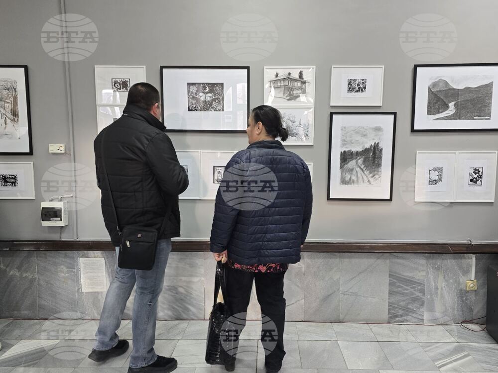 Добрич - ученическа изложба - "Графични диалози"