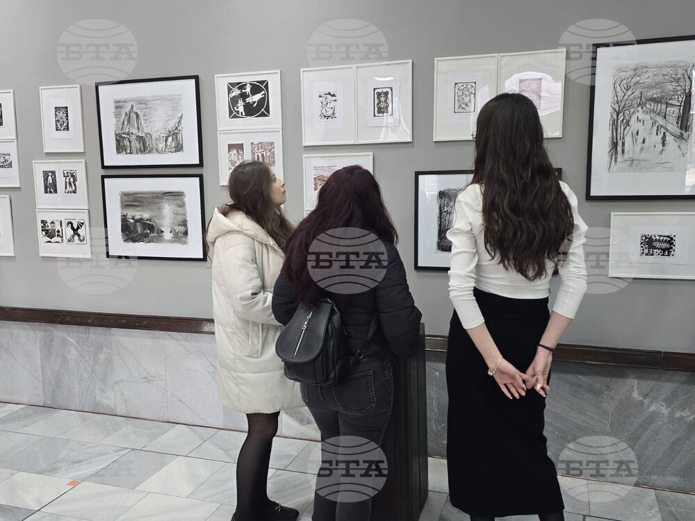 Добрич - ученическа изложба - "Графични диалози"