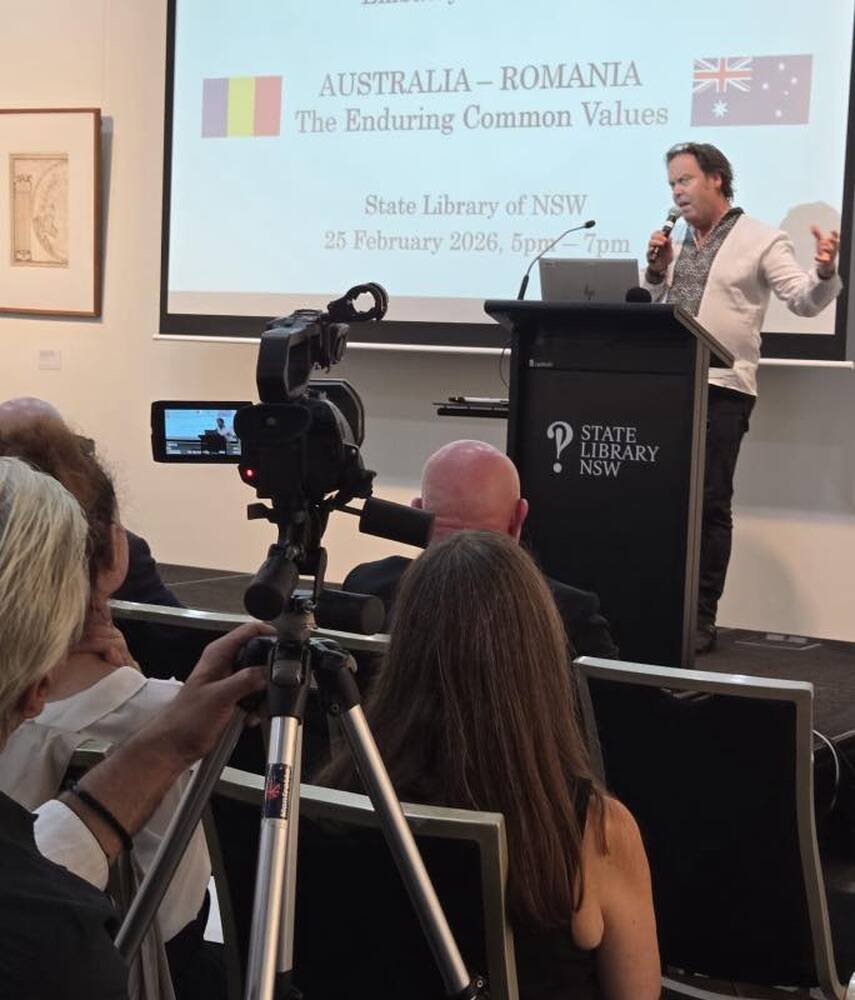 Аджерпрес: Журналистът Чарли Отли представи в Сидни свои документални филми за природата и културата на Румъния 