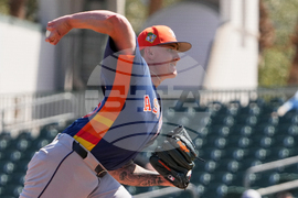 Astros Marlins Spring Baseball