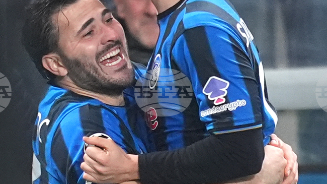 Аталанта се класира за осминафиналите в Шампионската лига по футбол след късен решаващ гол срещу Борусия (Дортмунд)