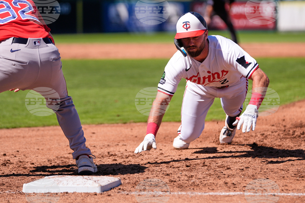 Red Sox Twins Spring Baseball