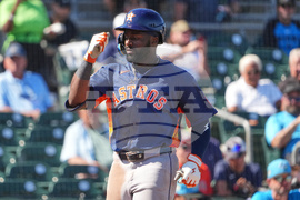 Astros Marlins Spring Baseball