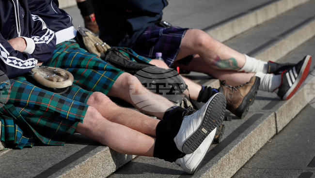 WCup Scotland Kilts Soccer
