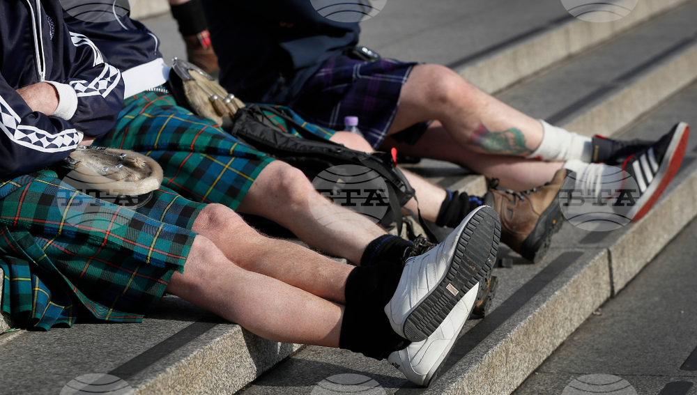 WCup Scotland Kilts Soccer