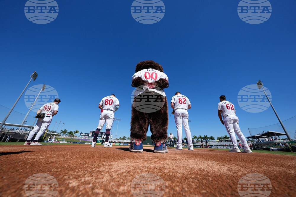 APTOPIX Red Sox Twins Spring Baseball
