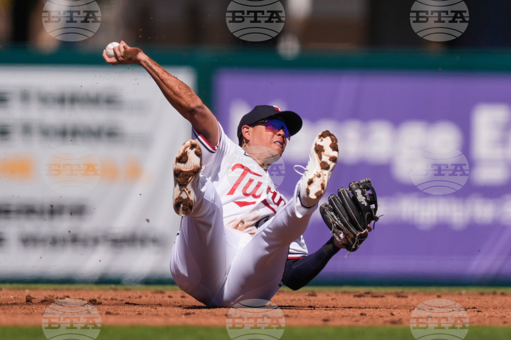 APTOPIX Red Sox Twins Spring Baseball