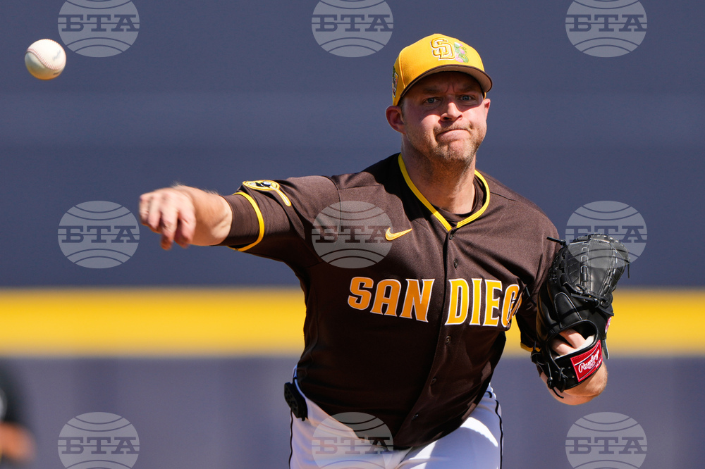 Angels Padres Spring Baseball
