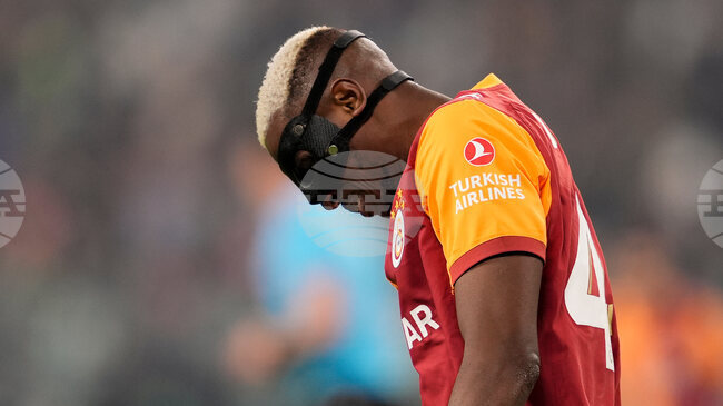 Нападателят на Галатасарай Виктор Осимен обясни защо не се е радвал след гола си срещу Ювентус