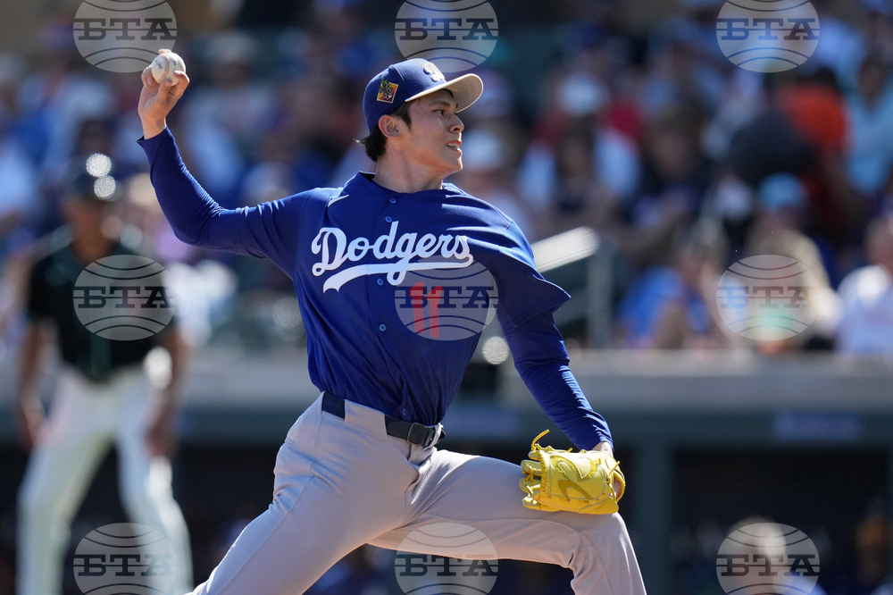 Dodgers Diamondbacks Spring Baseball