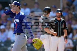 Dodgers Diamondbacks Spring Baseball