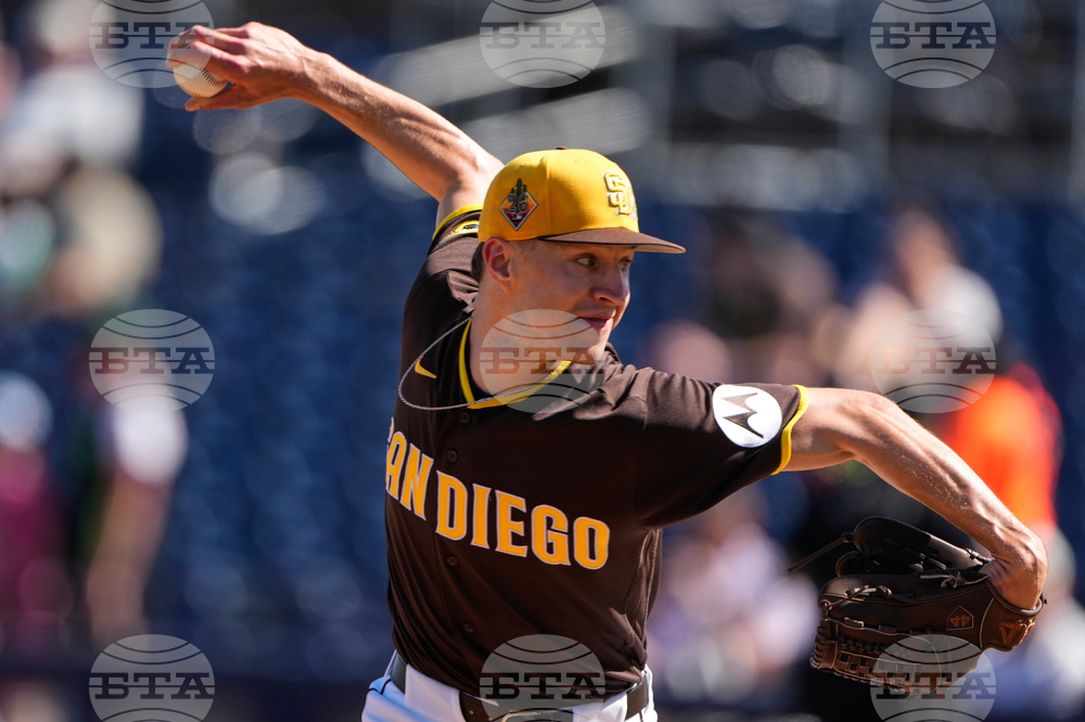 Angels Padres Spring Baseball