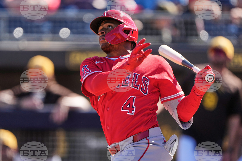 Angels Padres Spring Baseball