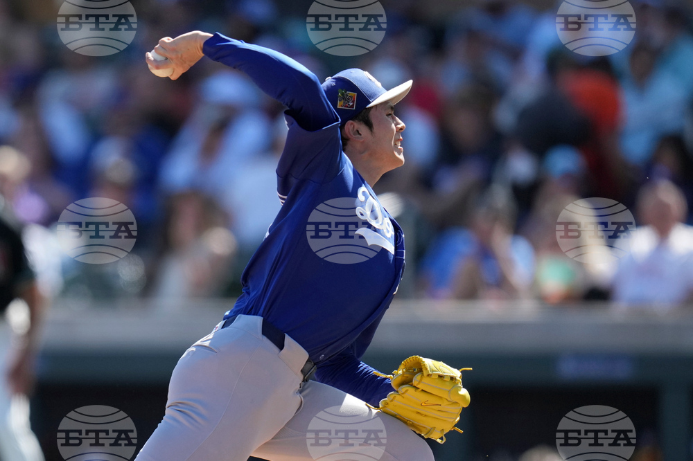 Dodgers Diamondbacks Spring Baseball