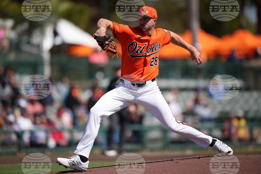 Rays Orioles Spring Baseball