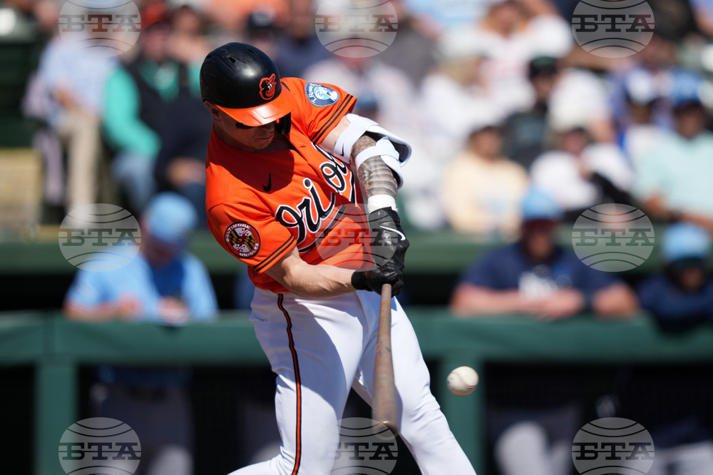 Rays Orioles Spring Baseball
