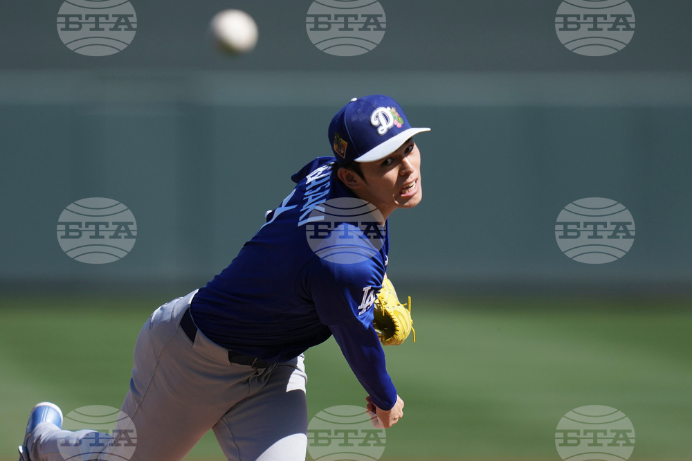 Dodgers Diamondbacks Spring Baseball