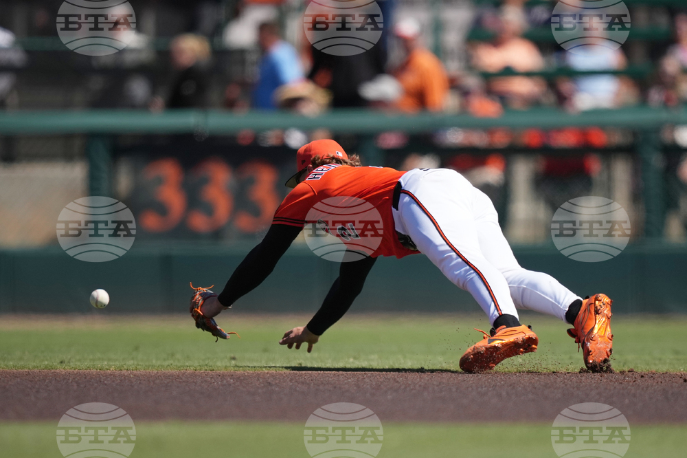 Rays Orioles Spring Baseball