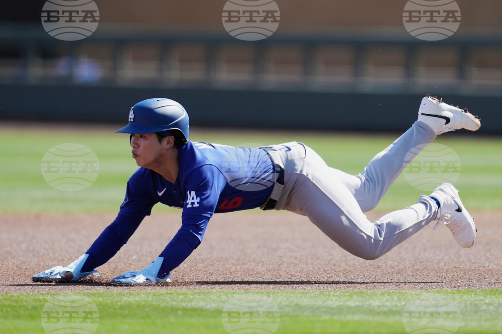 Dodgers Diamondbacks Spring Baseball