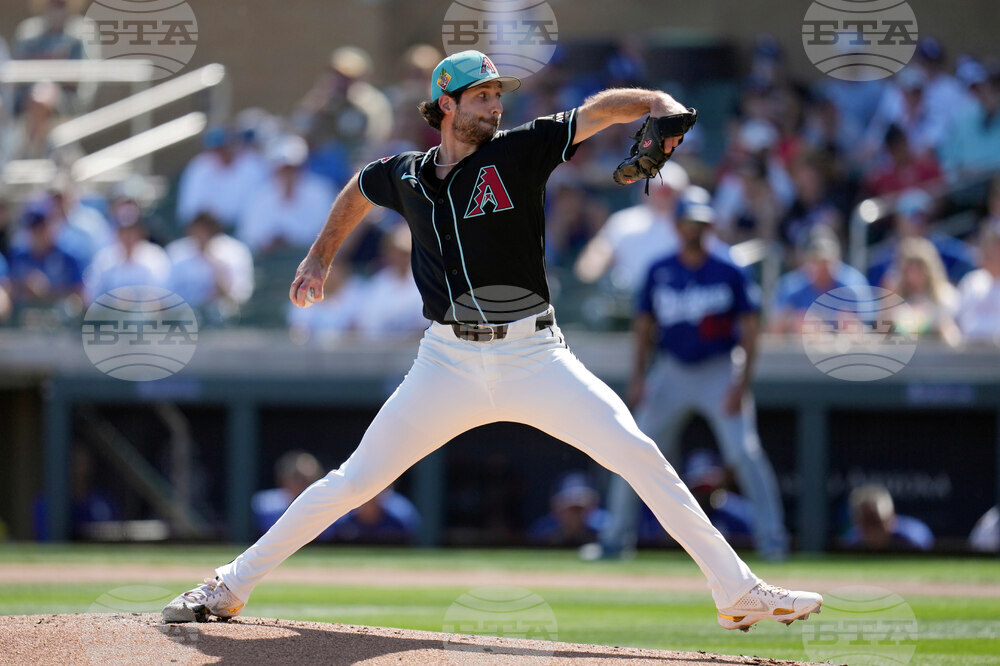 Dodgers Diamondbacks Spring Baseball