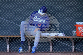 Dodgers Diamondbacks Spring Baseball