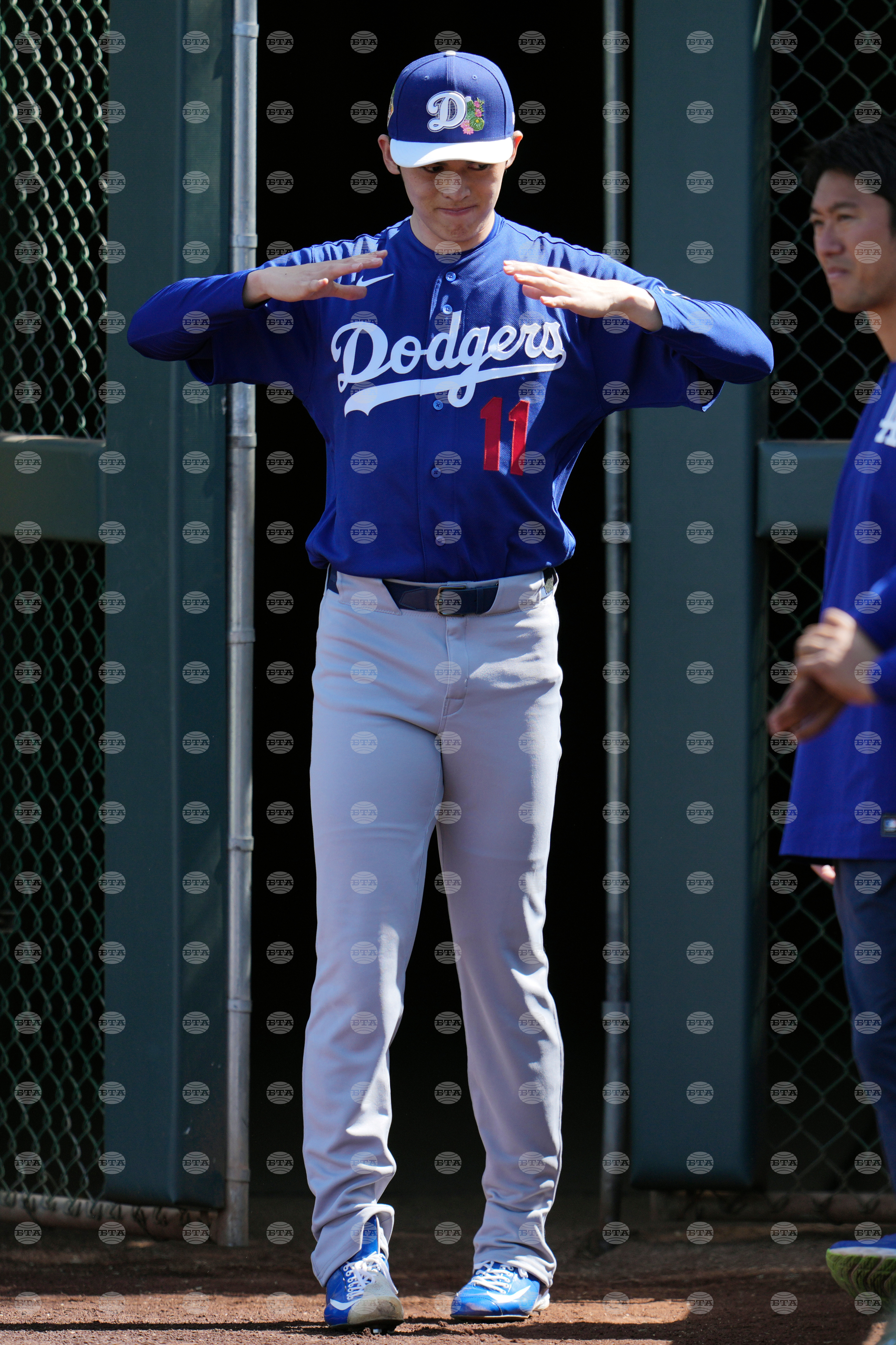 Dodgers Diamondbacks Spring Baseball