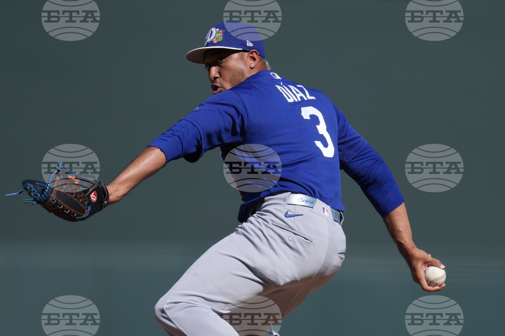 Dodgers Diamondbacks Spring Baseball