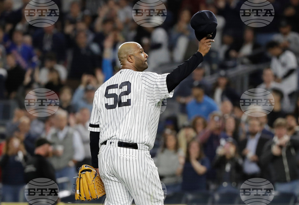 Yankees Sabathia Number Retired Baseball