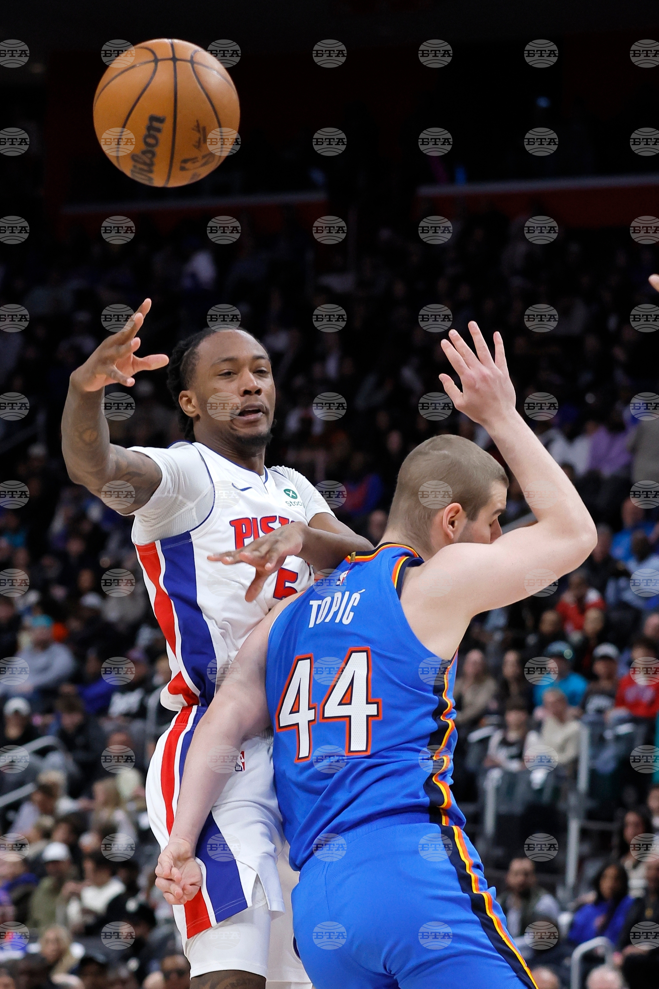 Thunder Pistons Basketball