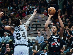 Spurs Raptors Basketball