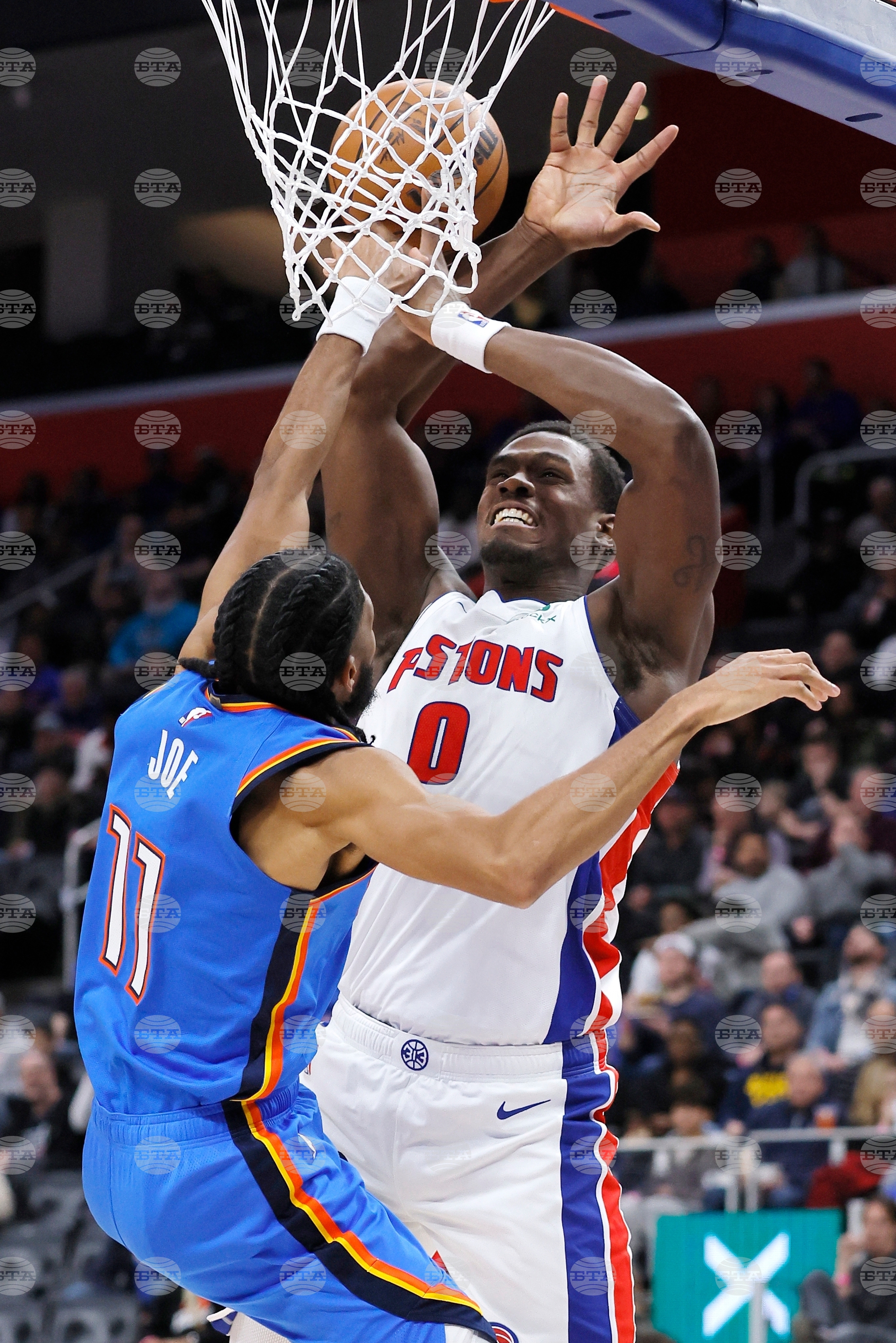 Thunder Pistons Basketball