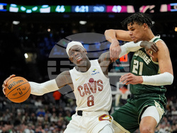 Cavaliers Bucks Basketball