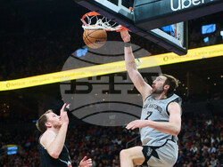 Spurs Raptors Basketball