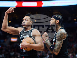 Spurs Raptors Basketball