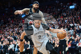 Spurs Raptors Basketball