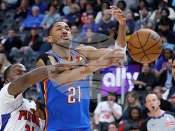 Thunder Pistons Basketball