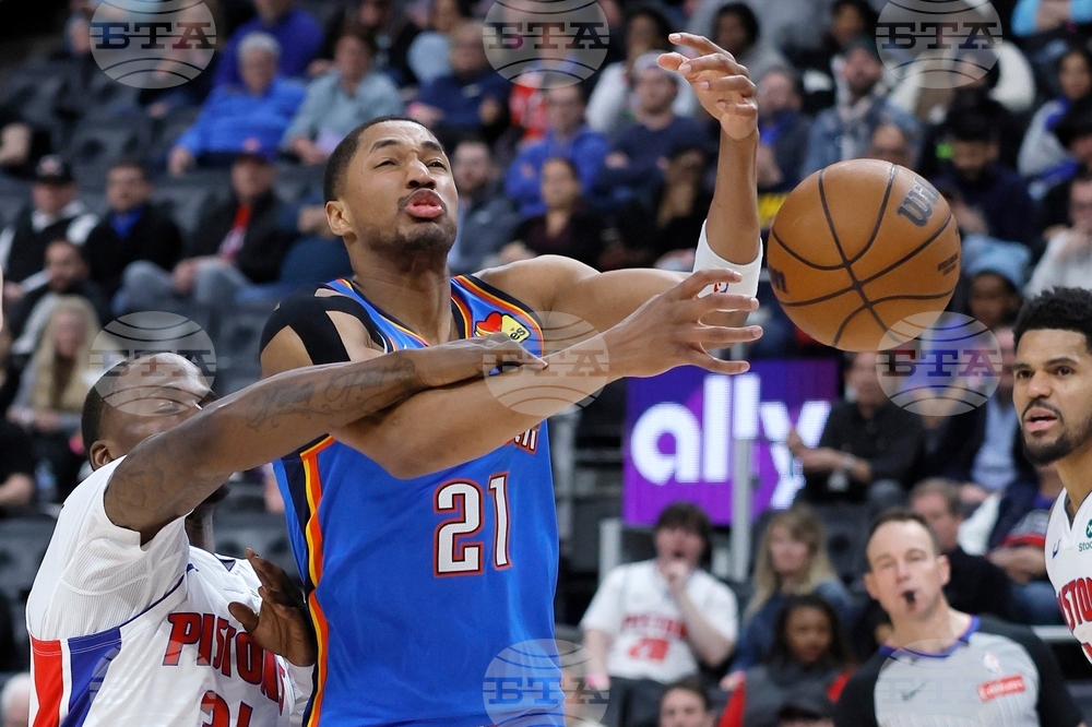 Thunder Pistons Basketball