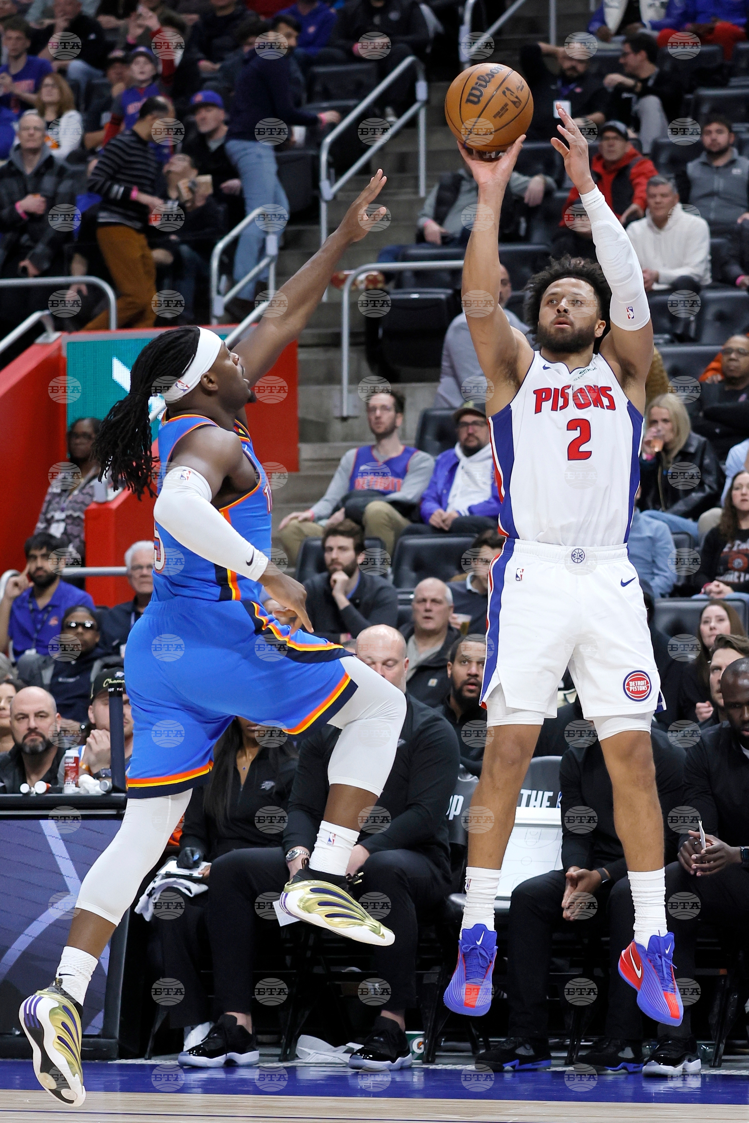 Thunder Pistons Basketball