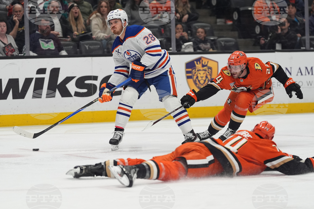 Oilers Ducks Hockey