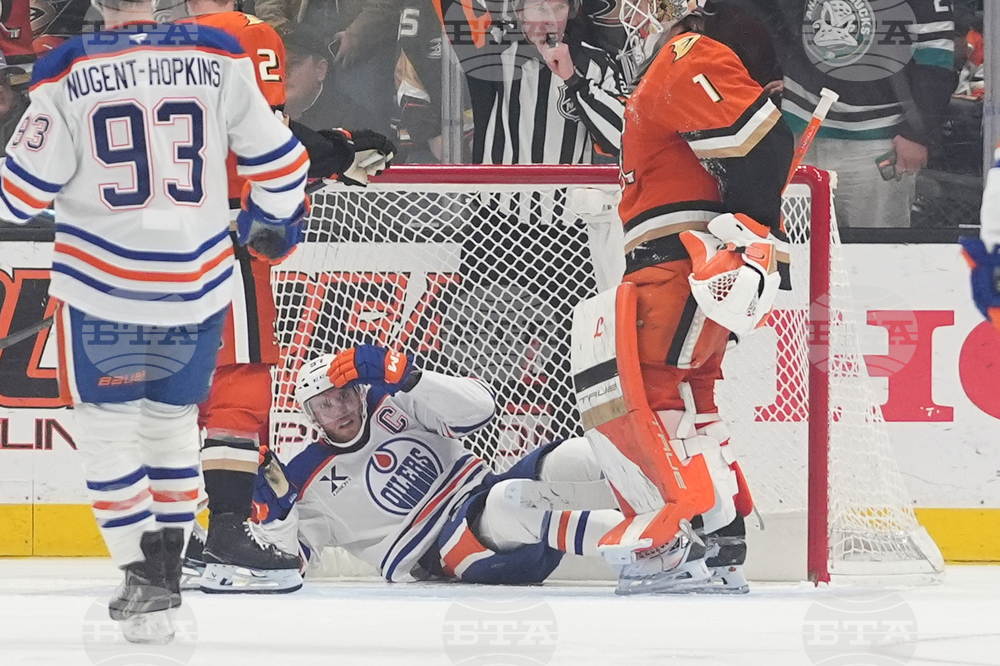 Oilers Ducks Hockey