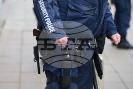 Протест пред сградата на Висшия съдебен съвет