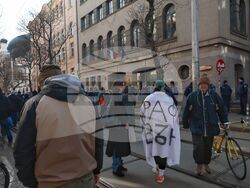 Протест пред сградата на Висшия съдебен съвет